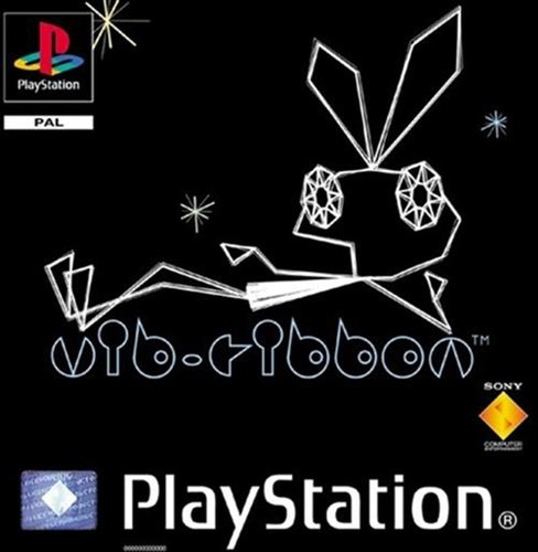 Vib ribbon videogioco sony - ribbon,