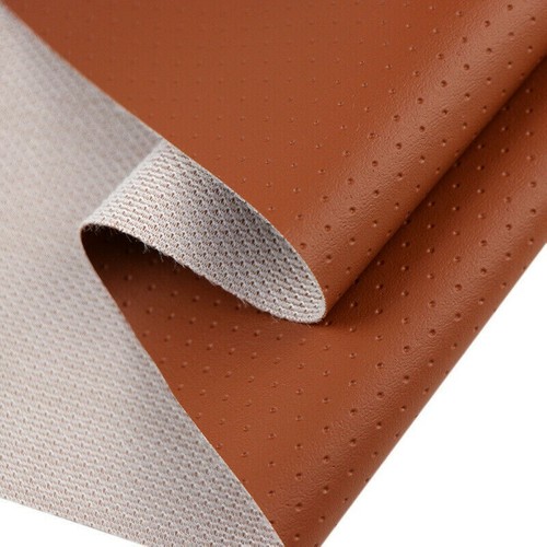 Tessuto pelle pvc - pvc, traforato