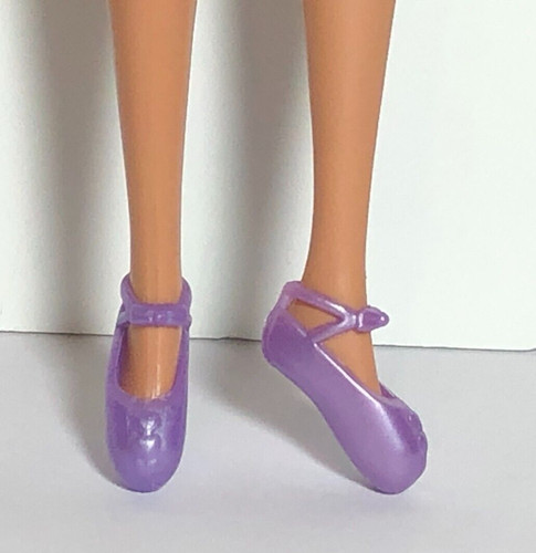 Barbie bambola viola ballerina