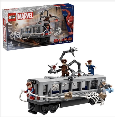 Lego marvel scena - marvel:, treno