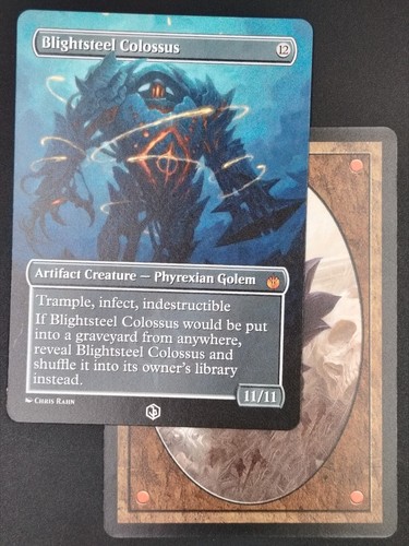 Mtg blightsteel colossus - mtg,