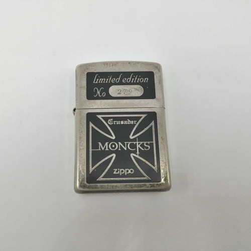 Accendino zippo moncks antico - moncks,