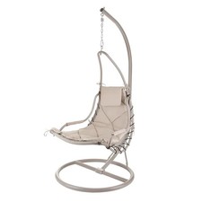 Sedia a dondolo sospesa colore GRIGIO