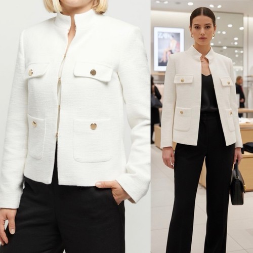 Giacca donna zara tessuto - giacca,
