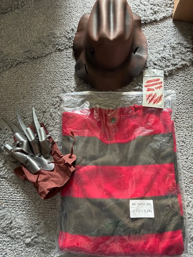Set costume freddy - costume, krueger
