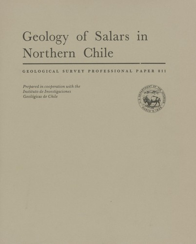 Geology salars northern - of,