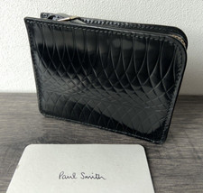 PAUL SMITH NERO VERNICE PELLE