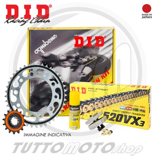 Kit trasmissione catena corona - catena,