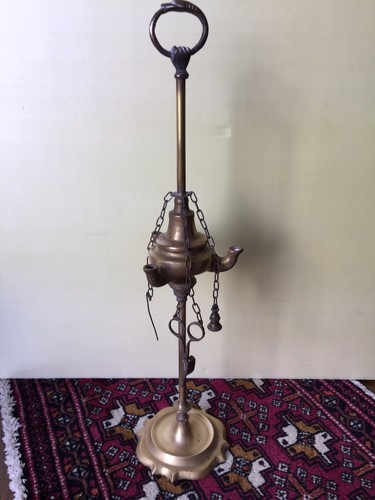 Lampada olio ottone - ad,