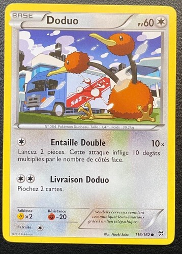 Carte pokémon doduo 116 - pokémon,