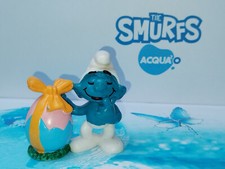 Puffi Puffo Uovo Pasquale 20490 Easter Egg Var. 3A  Pejo© 81 China SchleichⓈ  CE