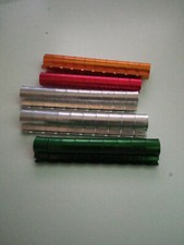 Tira de 10 ANILLAS de 6 mm de ALUMINIO NUMERADAS para agapornis forpus