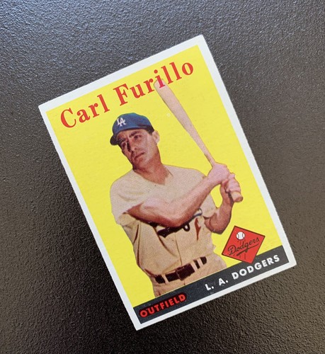 Carta baseball 1958 - baseball,