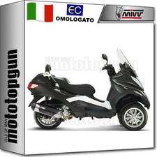 terminale completo full hom urban inox mivv per piaggio x8 200 2007 07
