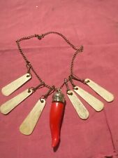 RARO LOTTO AMULETI VINTAGE: Splendidi e Speciali in osso - Sud Italia - anni '50!!!