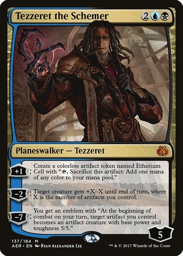 Tezzeret the schemer aer 137 - the, aer-137