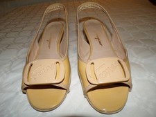 SCARPE SALVATORE FERRAGAMO N 7,5  C VERA PELLE  100% ORIGINAL MADE IN ITALY