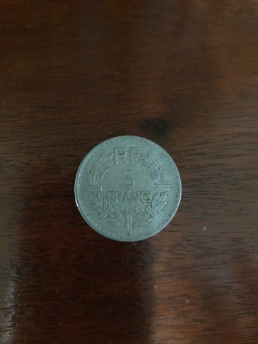 Piece monnaie france francs - 5,