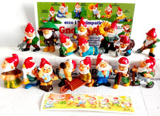 SORPRESINE KINDER FERRERO SERIE VINTAGE GNOMBURLONI ENTRA SCEGLI FIGURE TOP RAR