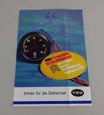 Prospetto / Brochure VDO