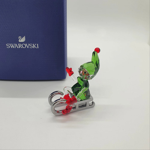 Swarovski babbo natale elfo - swarovski,