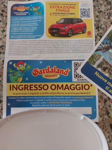 Ingresso omaggio gardaland - omaggio,