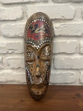 Maschera da parete vintage