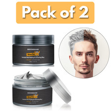 2X Cera Per Capelli Silver Fox