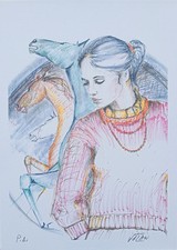 Valan - Litografia originale P.A. firmata