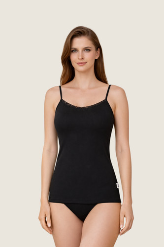 Top canottiera donna con - , pizzo