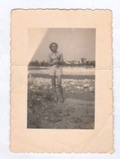 11026.  Fotografia vintage donna femme sexy gambe 1938 Cuneo - 8x6