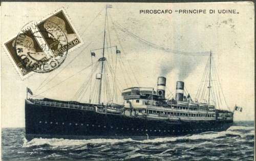 Piroscafo principe udine - piroscafo, di