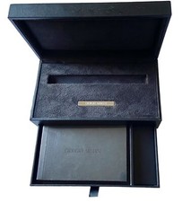 Armani Box - Scatola Bellissima Per La Penna Stilografica (con Documenti)