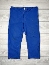 Pantaloni blu da lavoro
