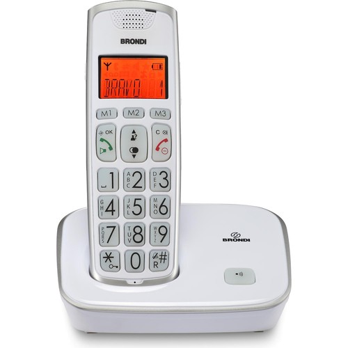 Telefono cordless brondi bravo - brondi,