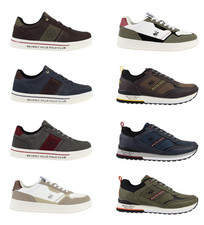 POLO scarpe uomo sneaker sportive casual invernali comode in pelle sintetica