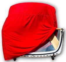 Cover rigida antipolvere guaina rigida rossa Fiat Barchetta