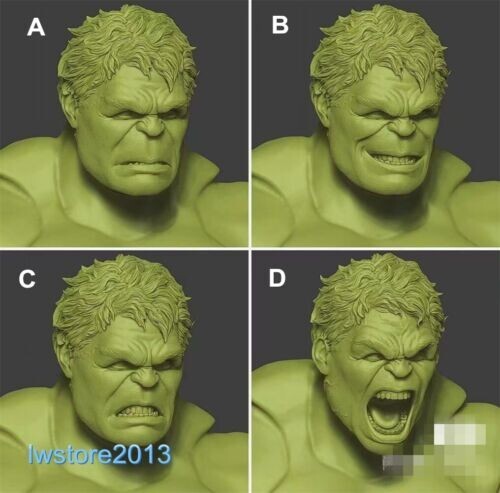 18 hulk testa di - 1:6, 1:12