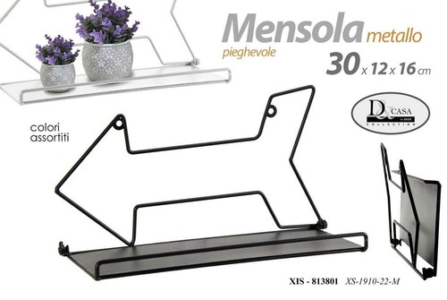 Mensola parete metallo - mensola, da
