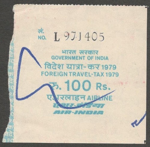 Aop india 1979 - 1979, tassa