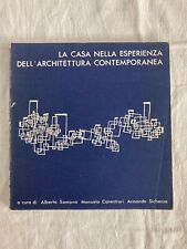 La casa nella esperienza dell'architettura contemporanea Alberto samonà