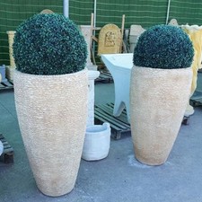 FIORIERE CONO COPPIA VASI ALTI