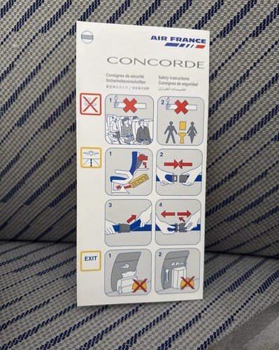 Air france concorde - concorde, safety