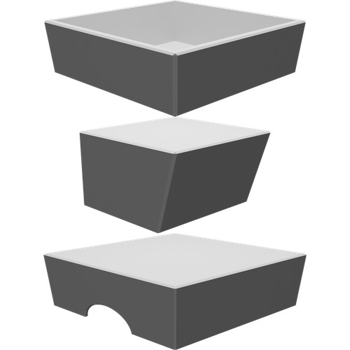 Cubi inclinati rompicapo - cubi,