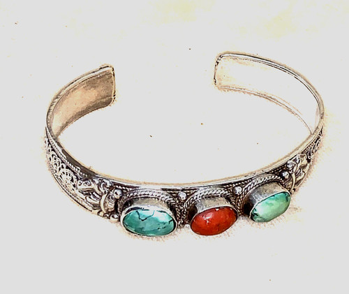 Bracciale vintage argento - bracciale, in