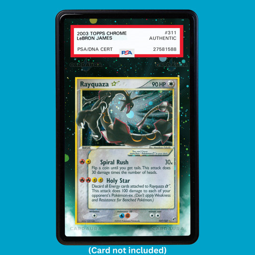 Rayquaza gold star 107 - rayquaza,