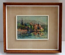 Elmo Ambrosi (Riva del Garda, 1910 -Trento,1992)"CASTEL TOBLINO "