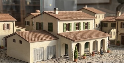 Train kit villa con garage - villa,