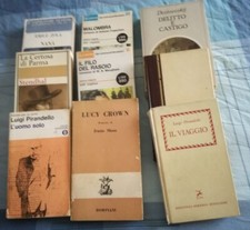 Lotto libri Autori vari Pirandello,Stendhal, Zola ,Dostoevskij, Fogazzaro