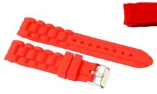 Cinturino silicone rosso per